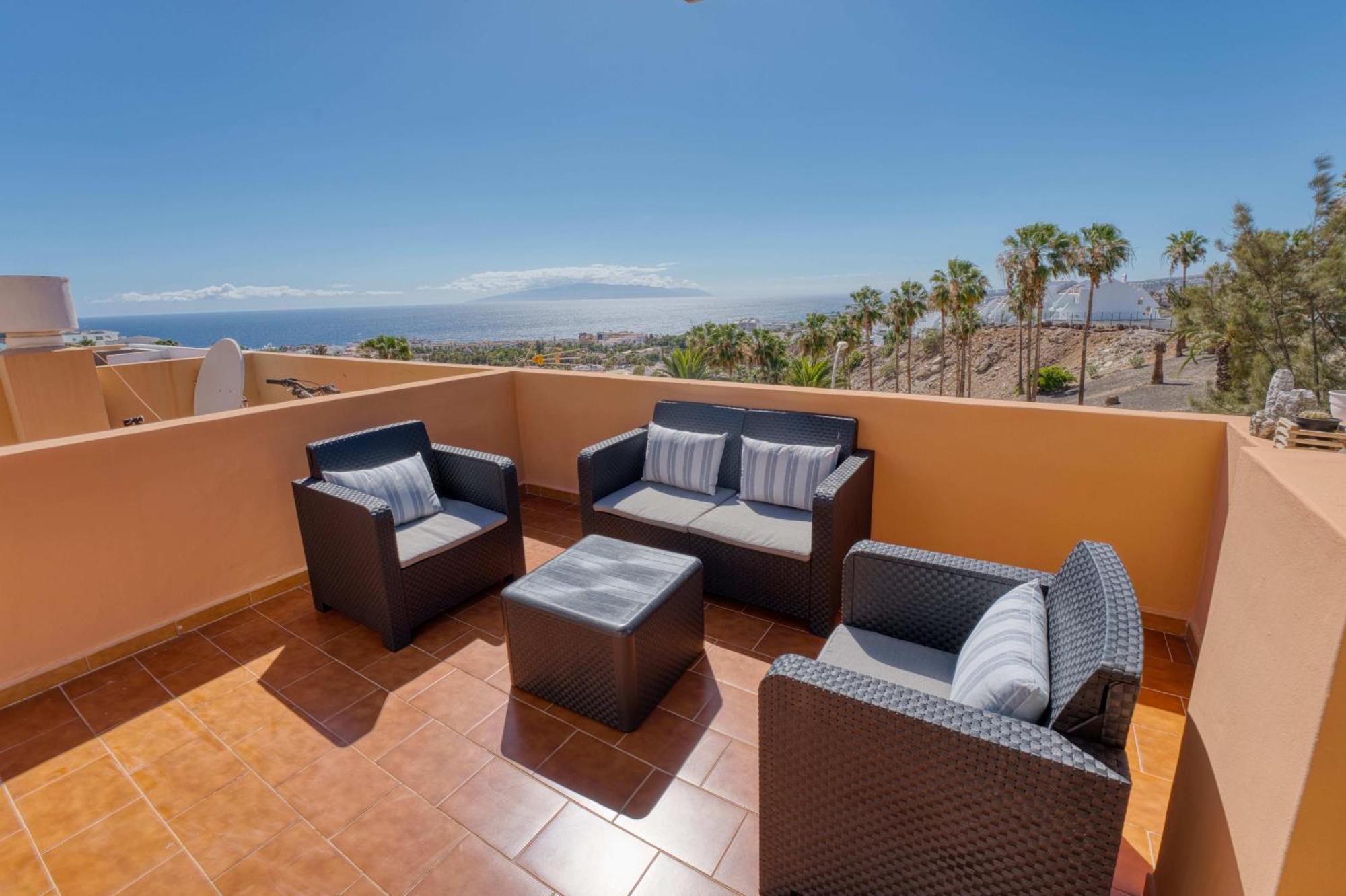 Estudio Con Terraza Y Vistas Espectaculares Ov302 Costa Adeje  Exterior foto